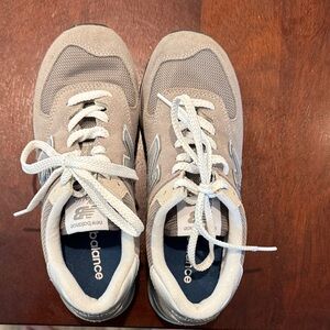 New Balance Classic 574 Gray and White Sneakers